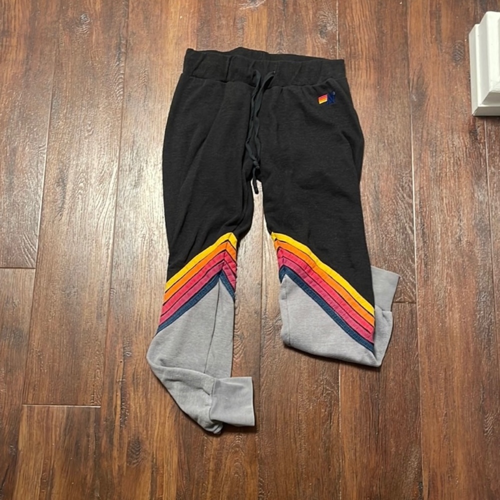 Aviator nation two tone sweatpants